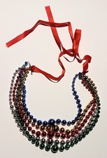 Collana colorata per costume