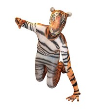 Morphsuit Tiger bambino medio 