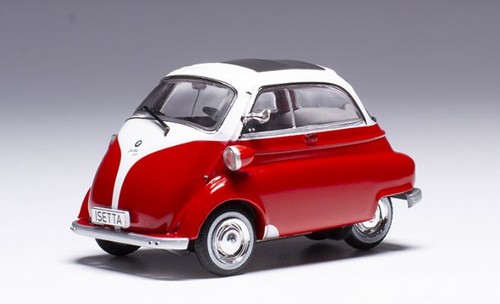 Ixomodels bmw isetta - isetta, red