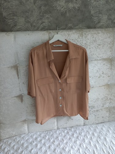 Camicia blusa manica corta