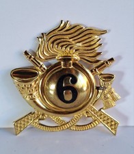 Militaria fregio rgt - fregio, 6°