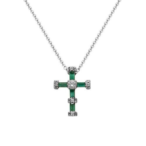 Collana croce damiani - collana,