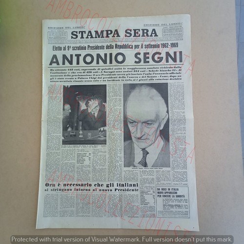 Giornale stampa 05 1962 - giornale,