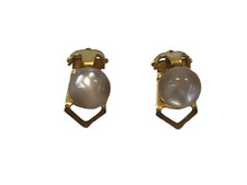 ORECCHINI CLIP ORO E PERLA IN