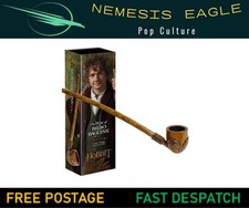 THE HOBBIT LORD OF THE RINGS PIPE OF BILBO BAGGINS FUNCTIONAL PROP REPLICA BNIB
