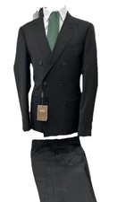 ABITO UOMO DOPPIO PETTO NERO