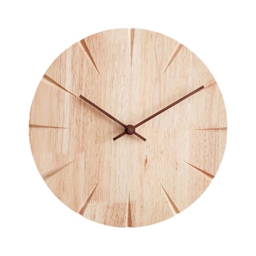 Orologio rotondo legno - orologio, in
