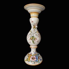 Piedistallo colonna ceramica vintage supporto piante tavolo rotondo 30,5 pollici alto decoro 