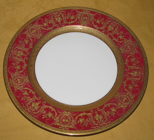 Piatto porcellana con vaso - piatto,