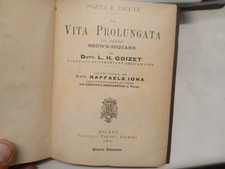Libro raro 1895 – “La Vita