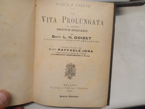 Libro raro 1895 - , “la