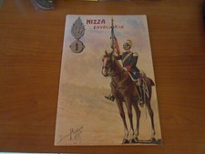 calendario-NIZZA CAVALLERIA 1986-1°GRUPPO SQUADRONI CORAZZATO-con dedica