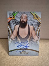 Autografo WWE Topps Big Show