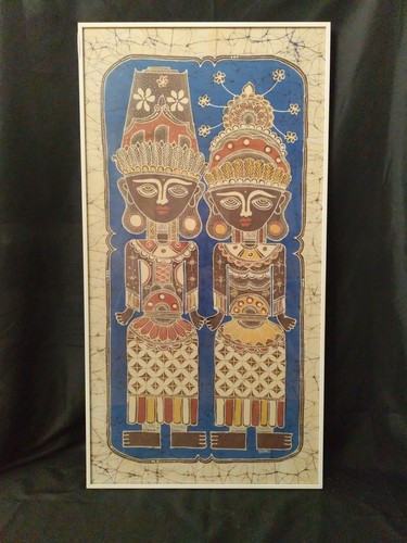 Batik indonesia encadré - batik,