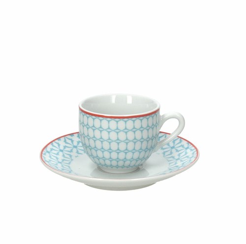 Set tazze caffè azzurre - 6,