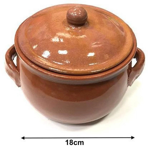 Pentola tegame terracotta - pentola, in