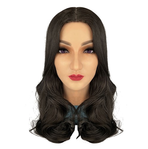Maschera testa donna - , silicone