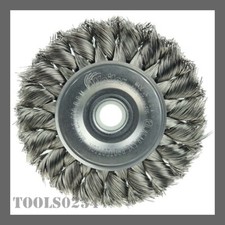 Spazzola ruota filo torsione