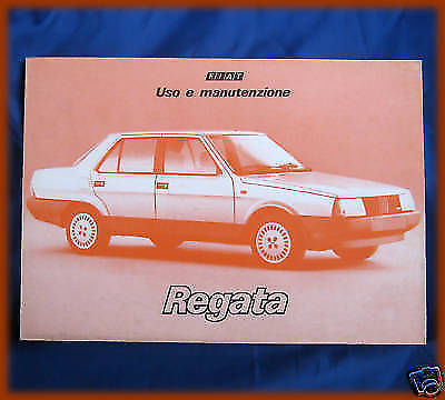 Fiat regata libretto uso - fiat,