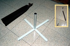 Base porta asta da viaggio