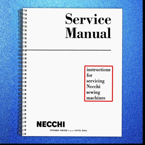 Necchi sewing machines service - machines,