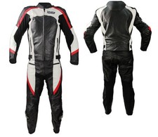 Tuta moto pelle divisibile