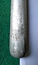 Coltello da tavola Lüftwaffe 1935. Lama inox seghettata, impugnatura alluminio