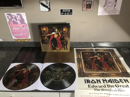 2lp picture disc iron - 2lp, maiden