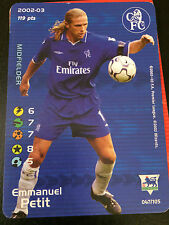 Football Champions -Emmanuel Petit - Chelsea - 2002-03 -