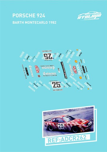 Calcas porsche 924 barth - porsche,