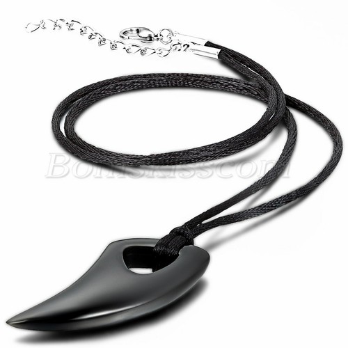 Collana uomo acciaio inox - , nero
