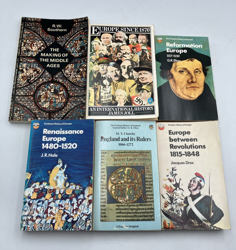 European history books bundle - history,