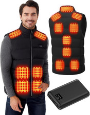 Gilet Riscaldato per Uomo E