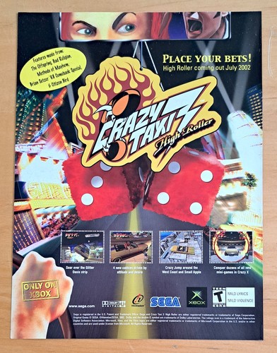 Crazy taxi high roller us - high,