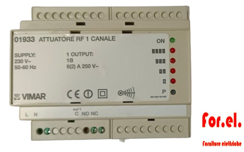 Vimar 01933 attuatore 1 - ,