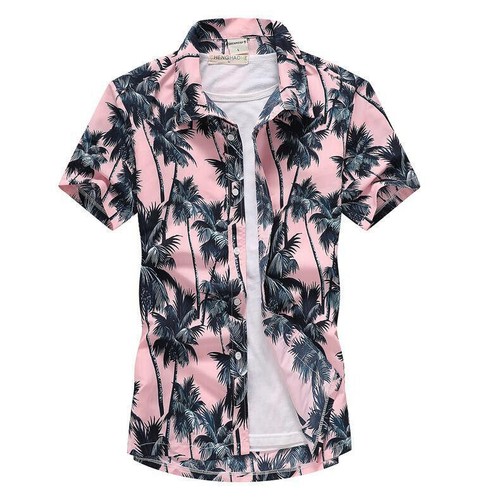 Camisa hawaiana manga corta - camisa,
