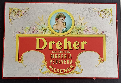 Dreher specchio pubblicitario - specchio,