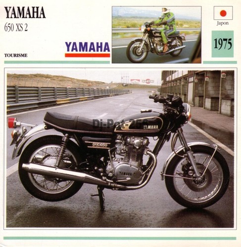Fiche moto yamaha xs 650 - :,