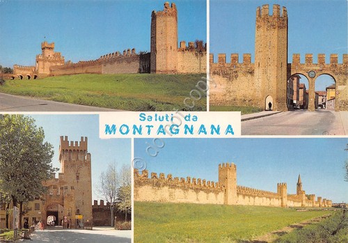Cartolina montagnana vedute - cartolina,
