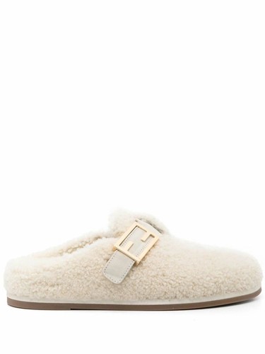 Fendi feel sherling - sherling, sabot