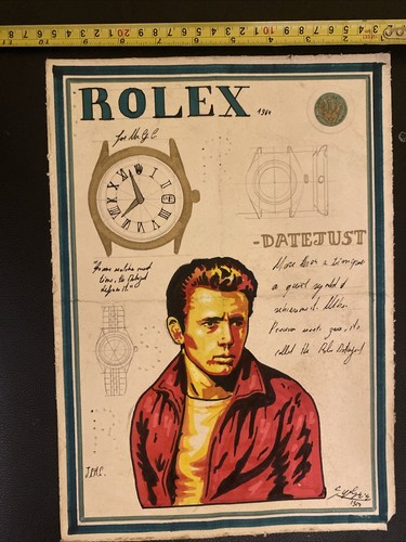 Disegno originale rolex 1964 - disegno,