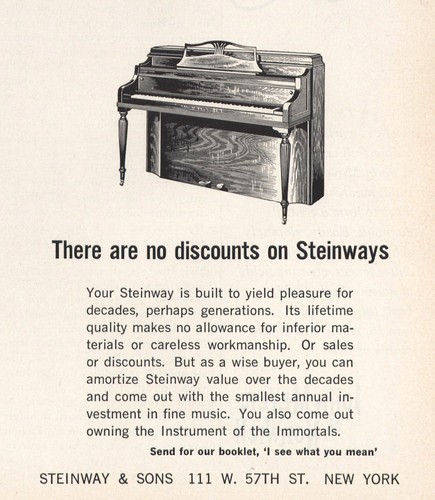 Pianoforte steinway 1965 non - pianoforte,