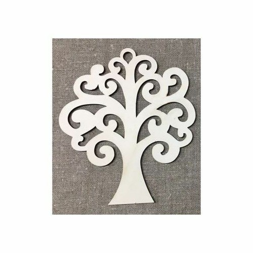 Sagoma legno albero - in,