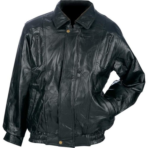 Giacca pelle uomo media - giacca,