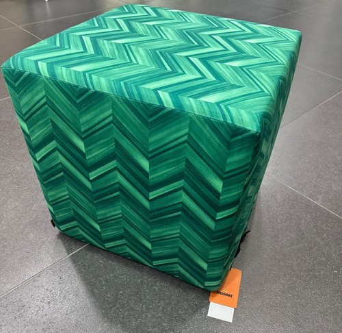 Layers inlay pouf cubico - pouf,