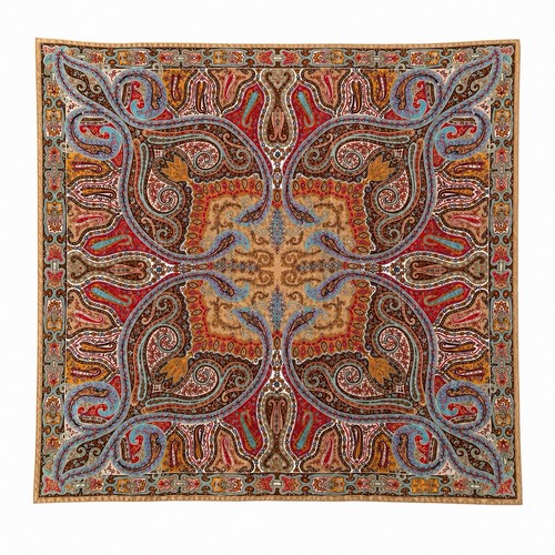 Etro paisley silk scarf large - paisley,