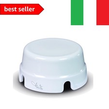 FANTON Scatola di derivazione in ceramica Ø 80 mm colore bianco vintage per i...