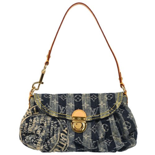 Borsa mano louis vuitton blu - a,