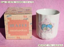 ☕ SANRIO Little Twin Stars Kiki Lala VINTAGE Japan 1976 TAZZINA ceramica 49ANNI!