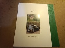 Mini brochure vendita "British
